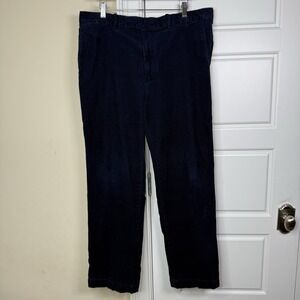 Ralph Lauren RLX Corduroy Pants Men's 38/30.5 Navy Blue Stretch Golf Preppy